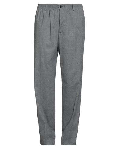 Cellar Door Man Pants Grey Size 34 Polyethylene, Cotton, Lycra, Elastane In Gray