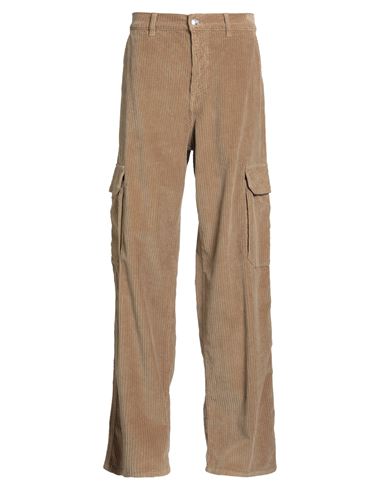 Nine In The Morning Man Pants Camel Size 26 Cotton, Elastane In Neutral