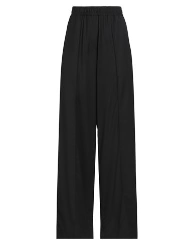 Isabel Benenato Woman Pants Black Size 8 Virgin Wool