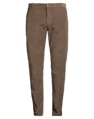 Fred Mello Man Pants Khaki Size 32 Cotton, Elastane