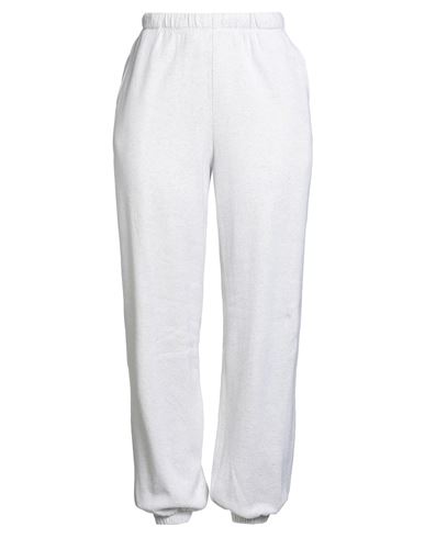 The Elder Statesman Woman Pants Light Grey Size L Cotton, Elastane