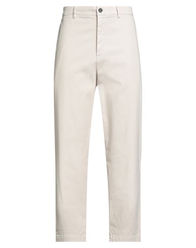Shop Barena Venezia Barena Man Pants Beige Size 36 Cotton, Elastane