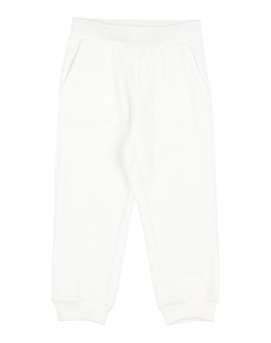 Monnalisa Toddler Boy Pants White Size 3 Cotton, Elastane