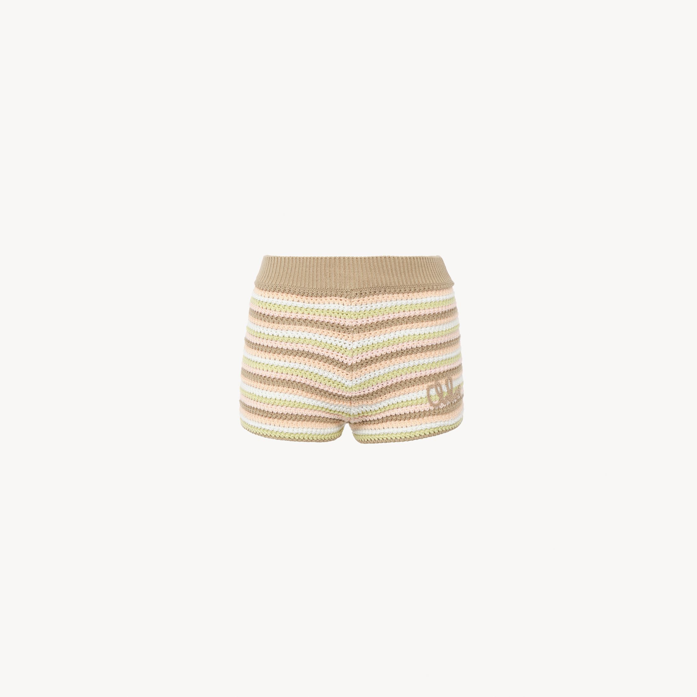 Chloé Gehäkelte Shorts