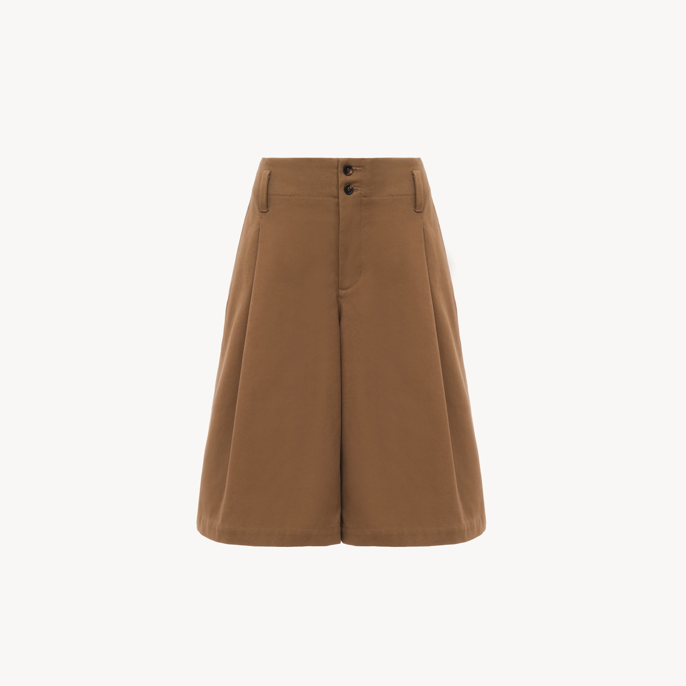Chloé Wide-leg Bermuda Shorts