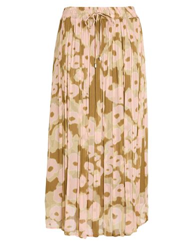 Ottod'ame Woman Midi Skirt Pink Size 6 Viscose