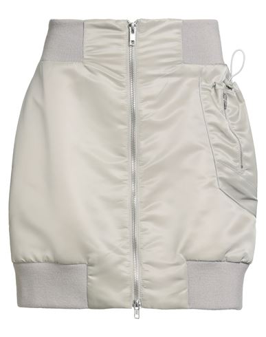 Grifoni Woman Mini Skirt Grey Size 8 Polyamide In Gray