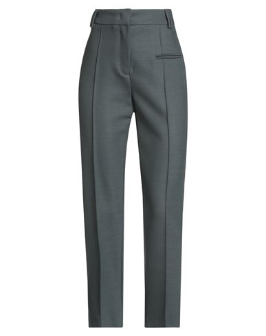 Fabiana Filippi Woman Pants Grey Size 2 Polyester, Virgin Wool, Elastane In Gray