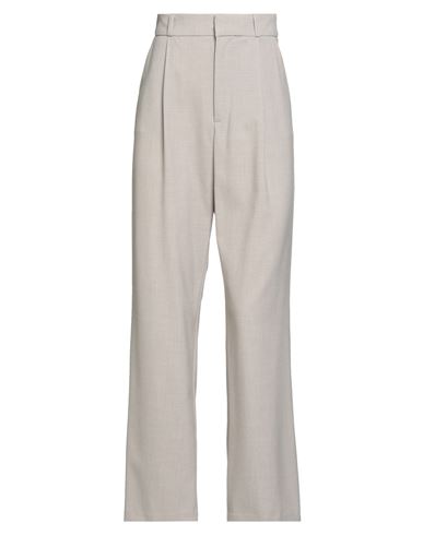 Soallure Woman Pants Beige Size 10 Polyester, Viscose, Elastane In Neutral
