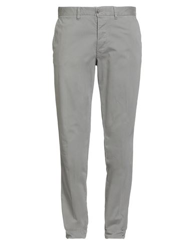 Blauer . Man Pants Grey Size 38 Cotton, Elastane In Gray