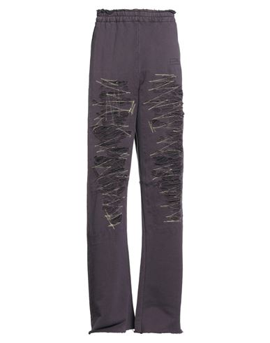 Mm6 Maison Margiela Man Pants Plum Size Xl Cotton In Brown