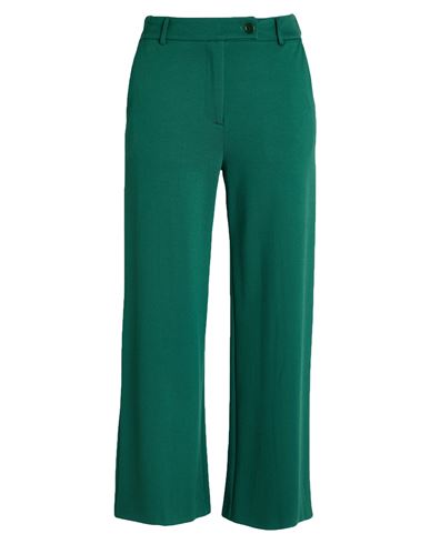 Suoli Woman Pants Emerald Green Size 4 Viscose, Polyamide, Elastane In Green