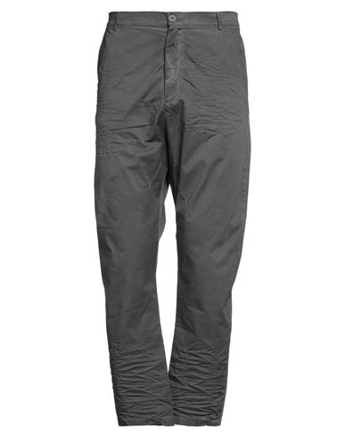 Daub Man Pants Taupe Size 36 Cotton, Elastane In Gray