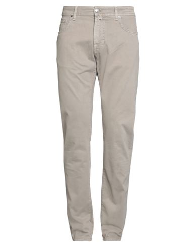 Jacob Cohёn Man Pants Taupe Size 34 Cotton, Elastane, Polyester In Brown
