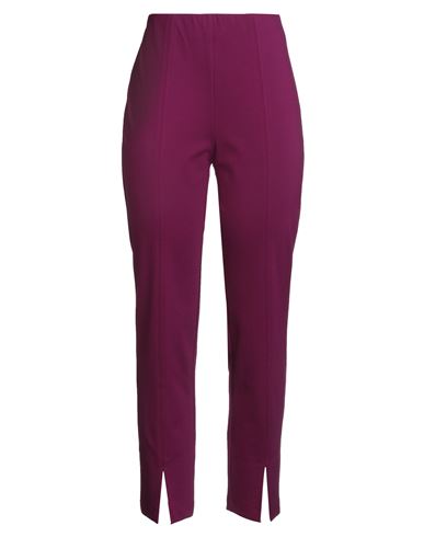 Diana Gallesi Woman Pants Mauve Size 10 Viscose, Polyamide, Elastane In Purple