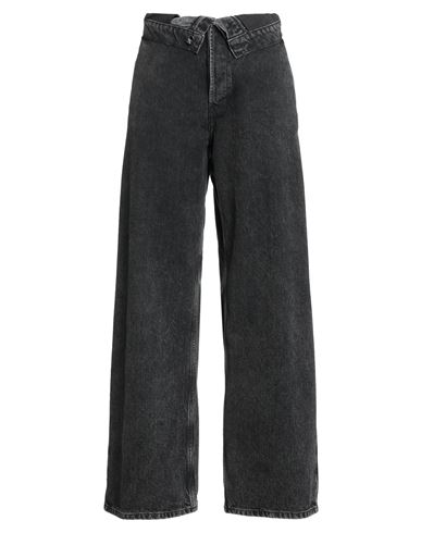 Amish Supplies Woman Jeans Black Size 29 Recycled Cotton In Black