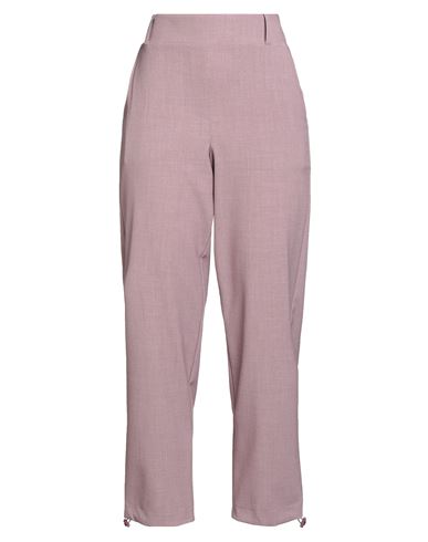 Soallure Woman Pants Mauve Size 4 Polyester, Viscose, Elastane
