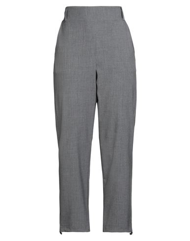 Soallure Woman Pants Grey Size 10 Polyester, Viscose, Elastane In Gray