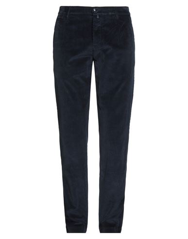 Jacob Cohёn Man Pants Midnight Blue Size 32 Cotton, Linen, Elastane, Polyester
