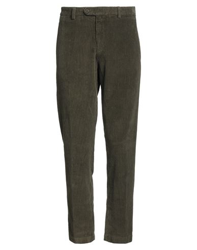 Outfit Out/fit Man Pants Dark Green Size 30 Cotton, Elastane In Green