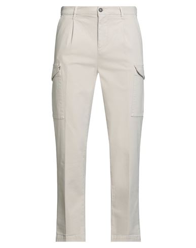 40weft Man Pants Beige Size 32 Cotton, Elastane In Neutral