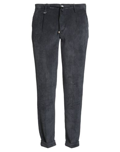 Barbati Man Pants Charcoal Size 34 Polyester, Polyamide, Elastane