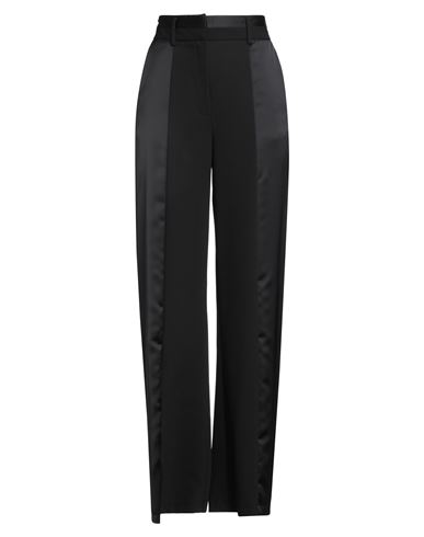 Imperial Woman Pants Black Size M Polyester, Viscose, Elastane In Black