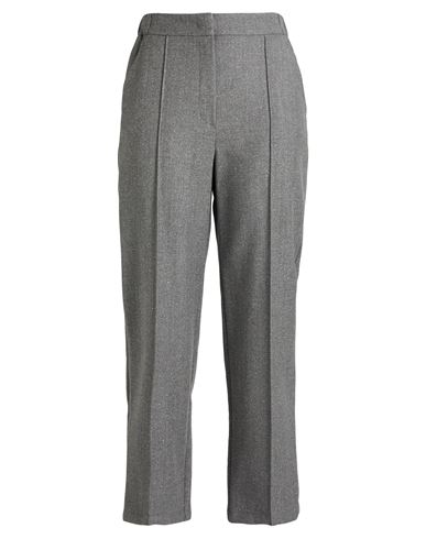 Beatrice B Beatrice .b Woman Pants Grey Size 10 Virgin Wool, Polyester, Viscose, Elastane, Silk