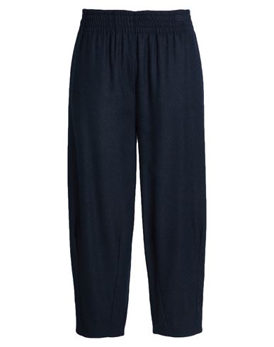 Alessia Santi Woman Pants Navy Size 4 Polyester, Viscose, Wool, Elastane In Blue