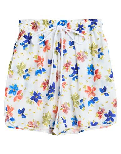 Destin Woman Shorts & Bermuda Shorts White Size M Cotton
