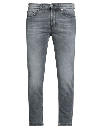 Grifoni Man Jeans Black Size 30 Cotton, Elastane