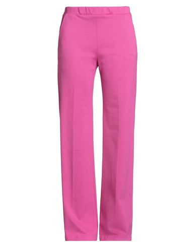 1-one Woman Pants Magenta Size 6 Viscose, Polyamide, Elastane