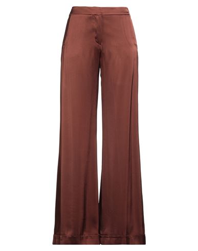 Siyu Woman Pants Brown Size 4 Viscose