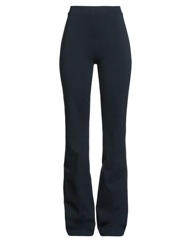 1-one Woman Pants Midnight Blue Size 8 Viscose, Polyamide, Elastane In Blue