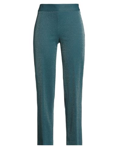 Le Bisbetiche By Camicettasnob Woman Pants Deep Teal Size 10 Viscose, Polyester, Polyamide, Elastane