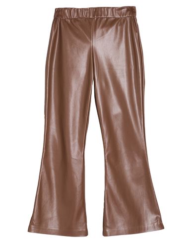 Merci Italia Woman Pants Brown Size 10 Polyester In Brown
