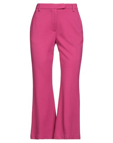 Douuod Woman Pants Magenta Size 4 Viscose, Polyamide, Elastane In Pink