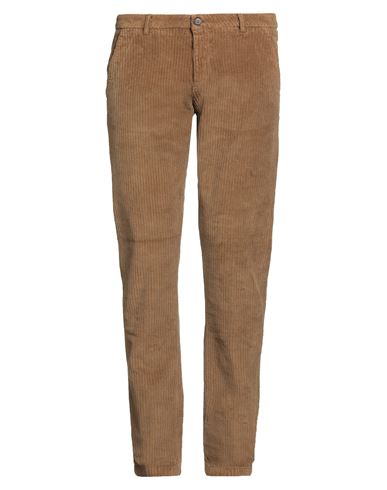 No Lab Man Pants Camel Size 35 Cotton, Elastane
