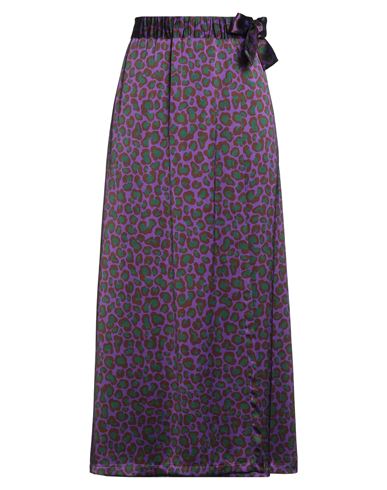 Siyu Woman Maxi Skirt Purple Size 4 Viscose