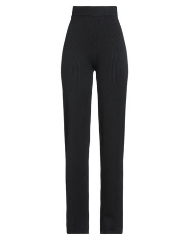 Hinnominate Woman Pants Black Size L Viscose, Polyester, Polyamide