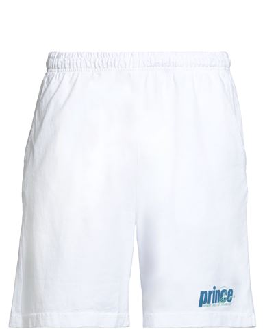 Sporty And Rich Sporty & Rich Man Shorts & Bermuda Shorts White Size Xl Cotton