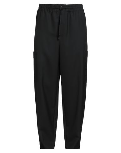 Kenzo Man Pants Black Size M Virgin Wool