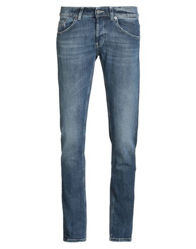 Dondup Man Jeans Blue Size 29 Cotton, Elastane In Blue