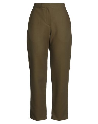 Maison Rabih Kayrouz Woman Pants Khaki Size 10 Virgin Wool