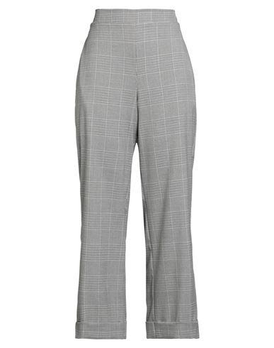 Shirtaporter Woman Pants White Size 12 Polyester, Viscose, Elastane