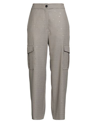 Shirtaporter Woman Pants Camel Size 12 Polyester, Viscose, Elastane