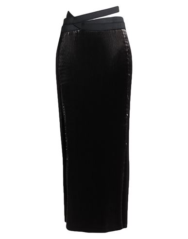 Junya Watanabe Comme Des Garçons Woman Maxi Skirt Black Size M Acetate In Black