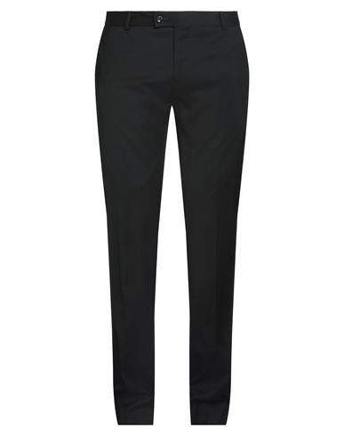 Tonello Man Pants Black Size 36 Wool, Viscose, Elastane In Black