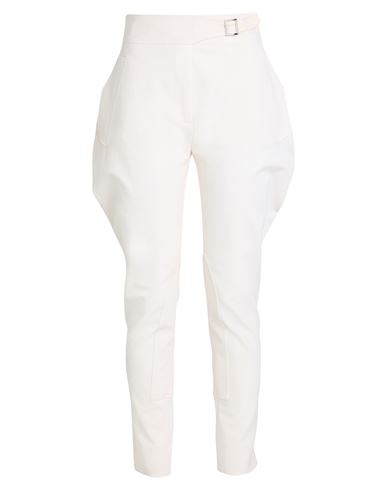 Ermanno Scervino Woman Pants Ivory Size 8 Virgin Wool, Polyamide, Elastane