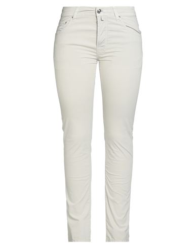 Jacob Cohёn Woman Pants Ivory Size 32 Cotton, Elastane In White